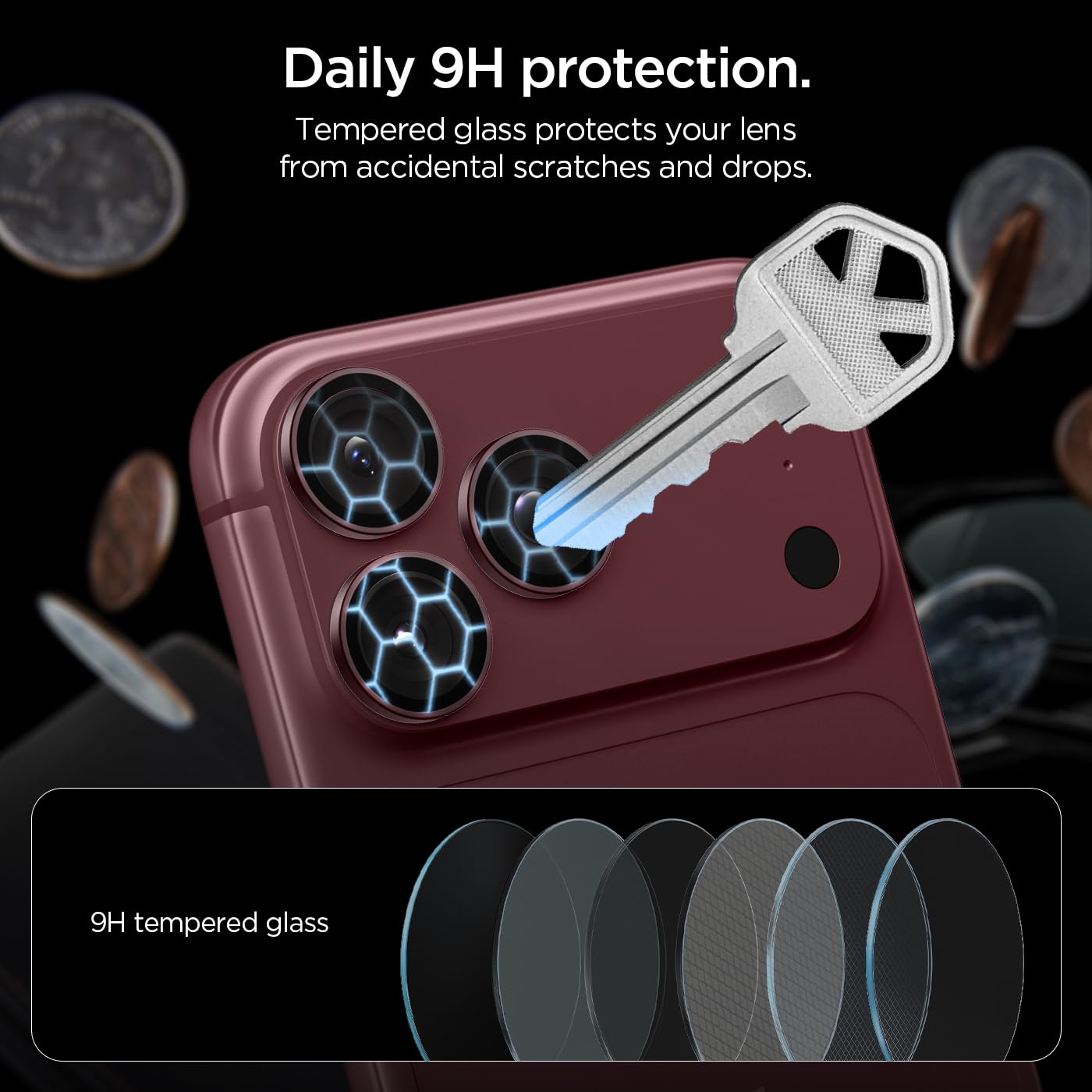 Spigen Optik Pro Camera Lens Protector for iPhone 18 Pro / 18 Pro Max — Amazon image 4