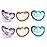 RaZbaby Jollypop Pacifier for Newborns & Up, USA Made, Natural Shaped Orthodontic Binky, Lovingly Shared in NICUs & Hospitals Worldwide, Medical-Grade 100% BPA-Free - 0-3 Months, 6 Pack - Variety