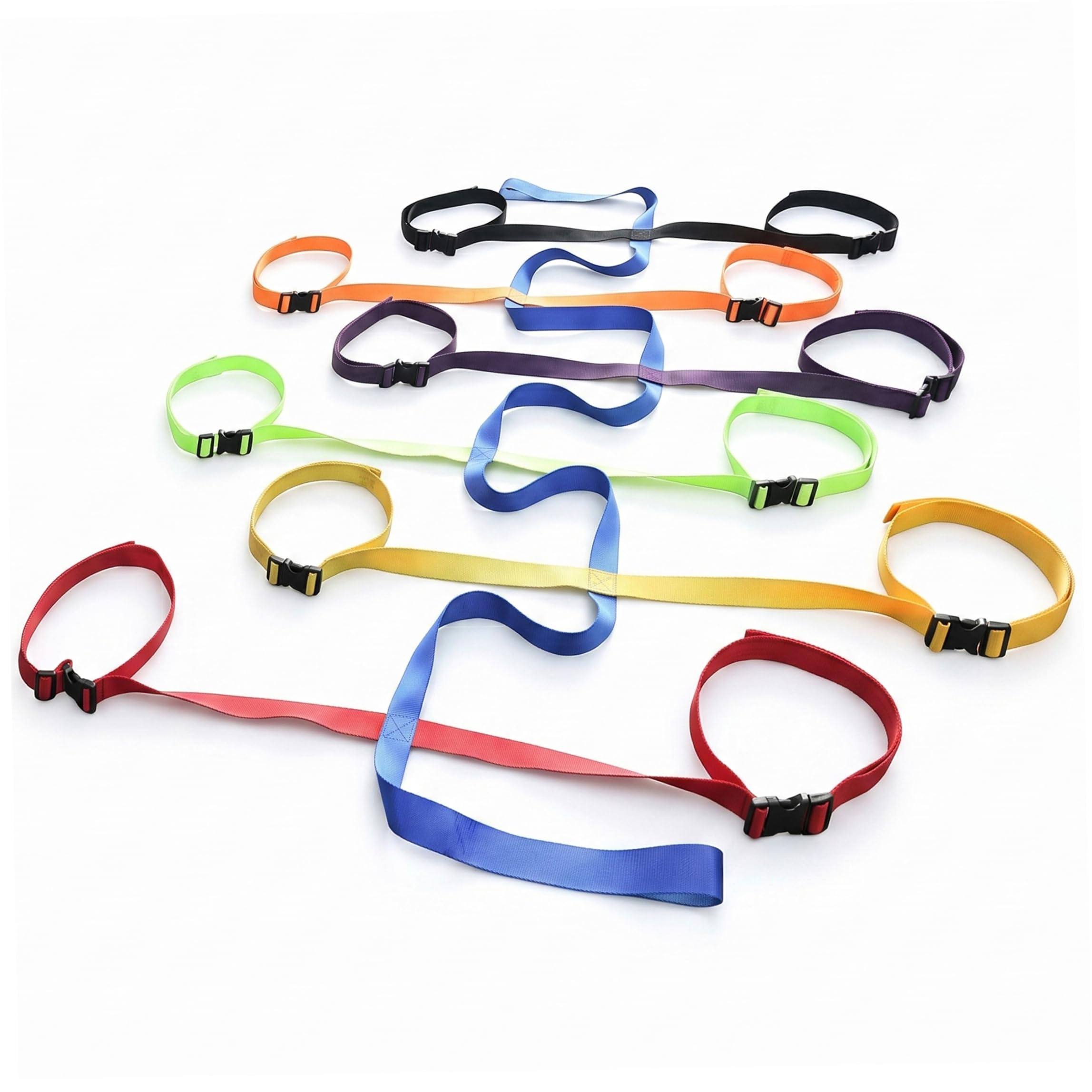 Cuerda para caminar para niños pequeños, correa de seguridad para niños con cinturón, diseño de bucles múltiples