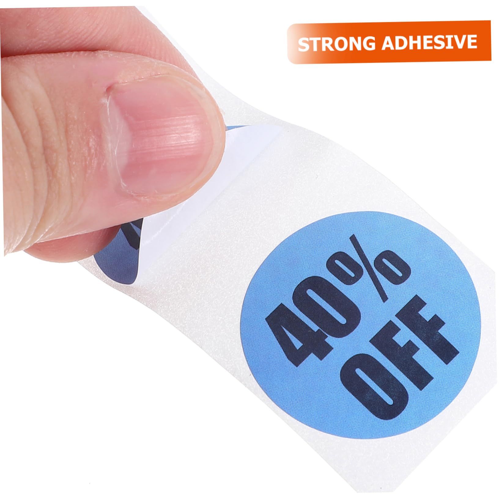 NUOBESTY 4 Set Grandi Adesivi Etichette Inventario Girare Adesivi Del Decalcomanie Per Lo Adesivo Del Del Supermercato Con Prezzi Carta Rivestita 6 * 4