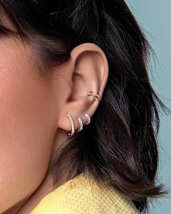 Boucles D'oreilles Créoles 15mm En Argent 925 - Pour Femme - Neuves Avec étiquettes