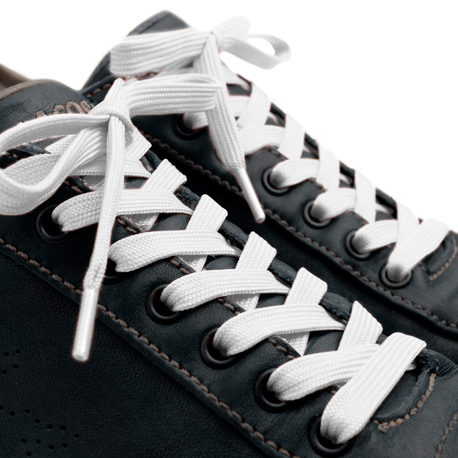 靴ひも シューレース 平紐 幅広 オーバル 靴紐 100cm 120cm 140cm 160cm 180cm スニーカー紐 - 5