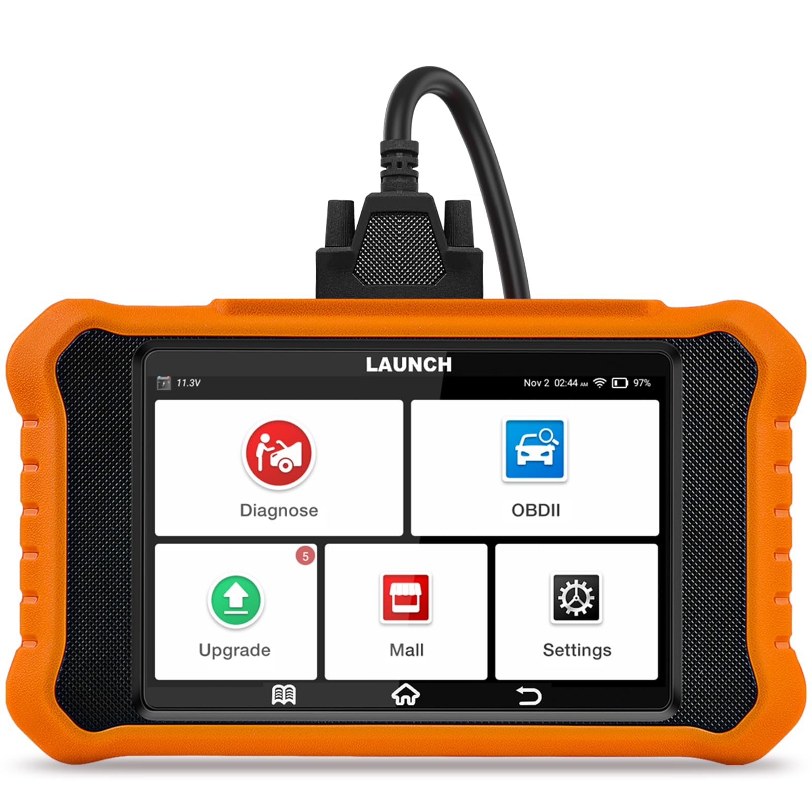 LAUNCH X431 Elite V2.0 OBD2 Diagnóstico de Todo Sistema para Benz para Maybach para Sprinter, Función de Todo Reinicio, Bidireccional, Codificación ECU Reset de Aceite Registro de Batería Escáner