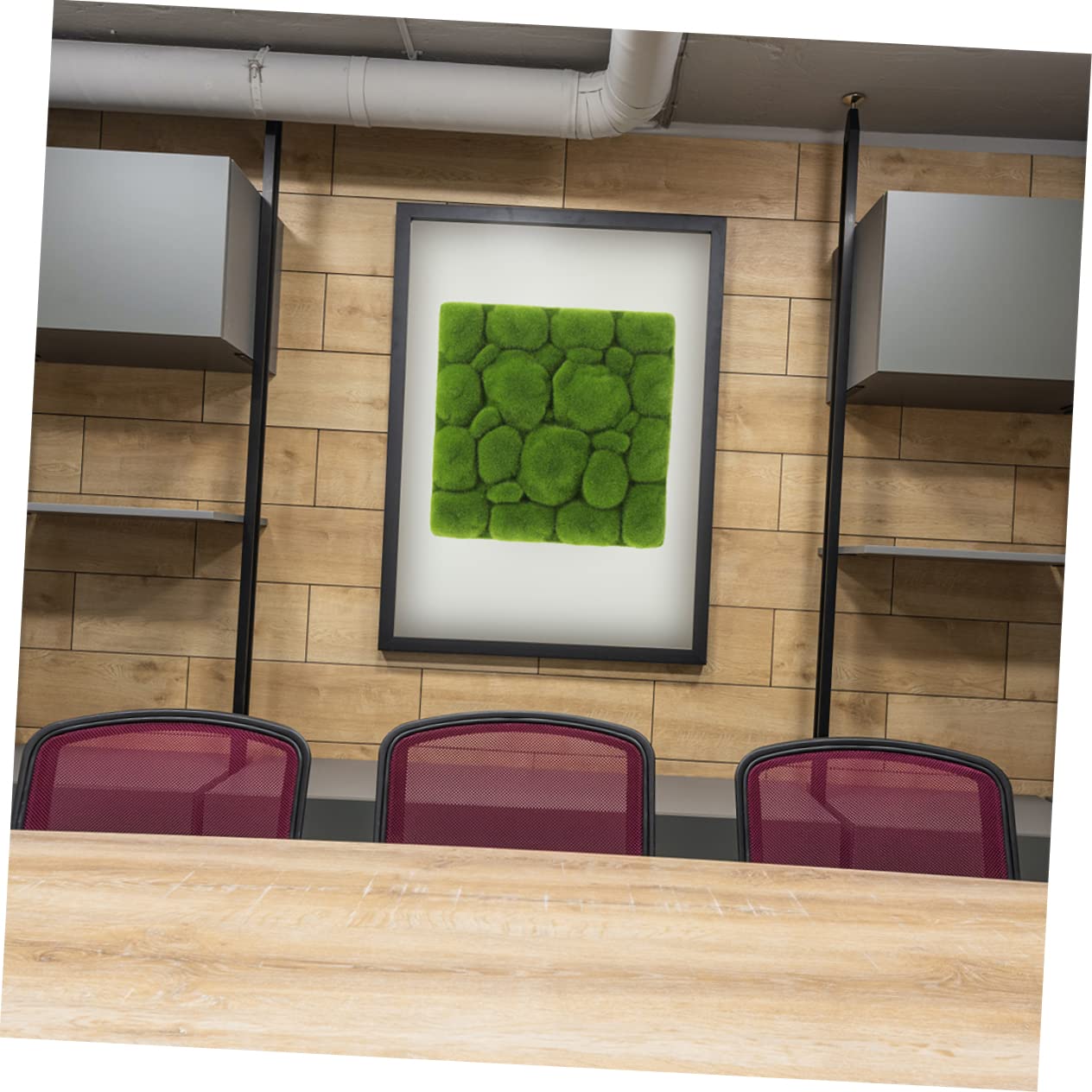 DECHOUS 6pièces Décoration Mousse Artificielle De Sphaigne Panneau De Plantes Végétales pour Fond De Mur Naturel pour Maison Et Événements