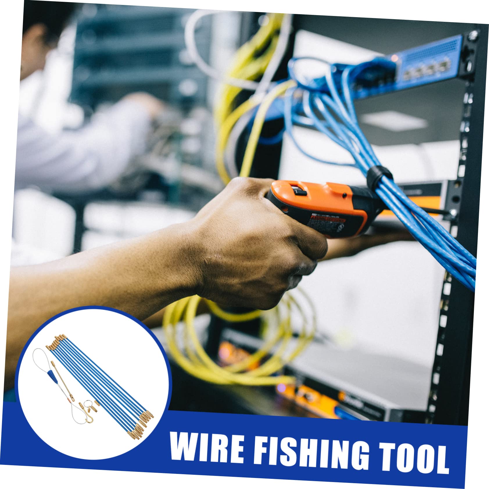 2sätze Kabelziehset Für Elektroinstallationen Teiliges -fischbändern Ziehwerkzeug Für Einfache Kabelverlegung Wänden Und Leerrohren