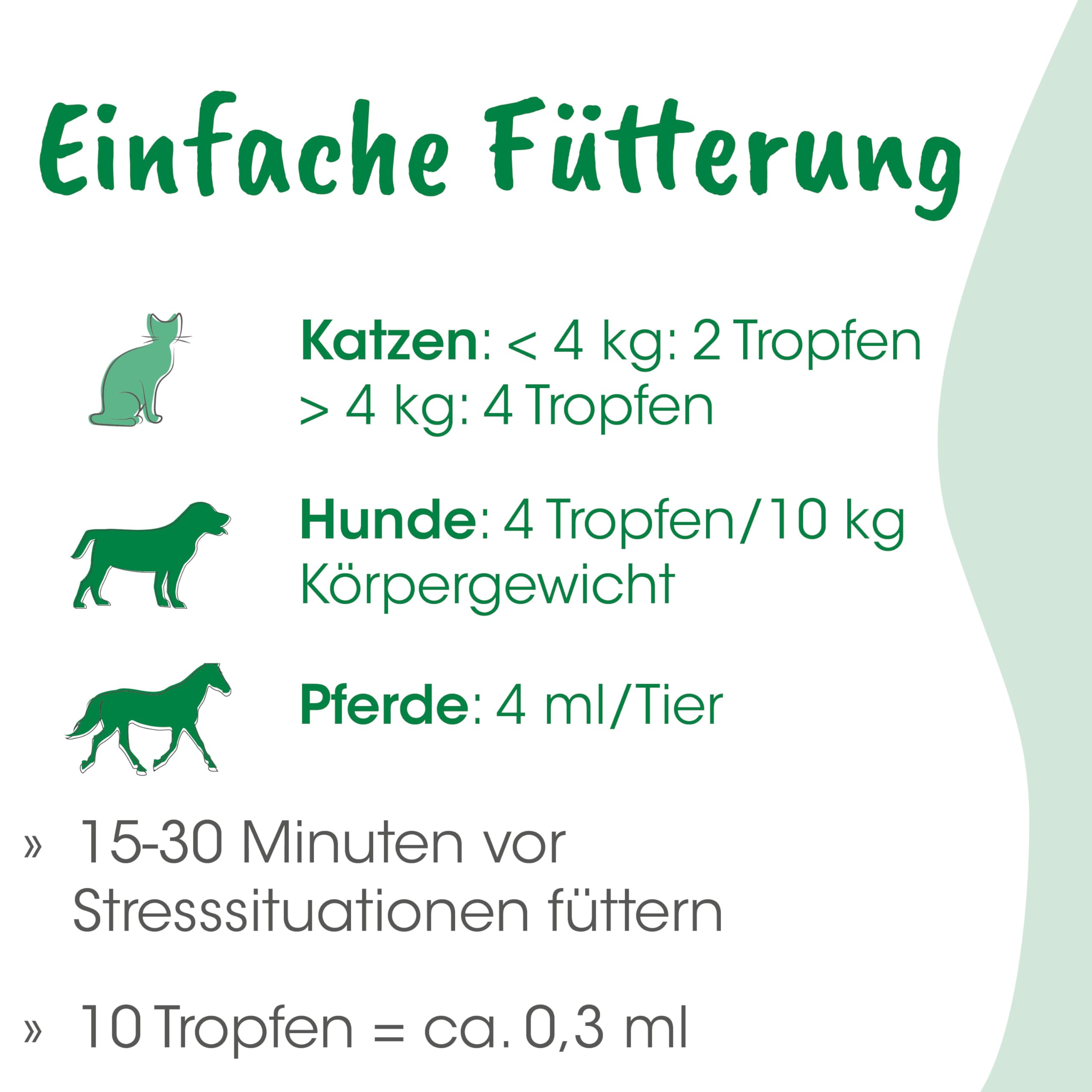 CDVet Calma Lösung für Hunde und Katzen bei Nervosität und vor Stresssituationen., 100 ml Soluzione
