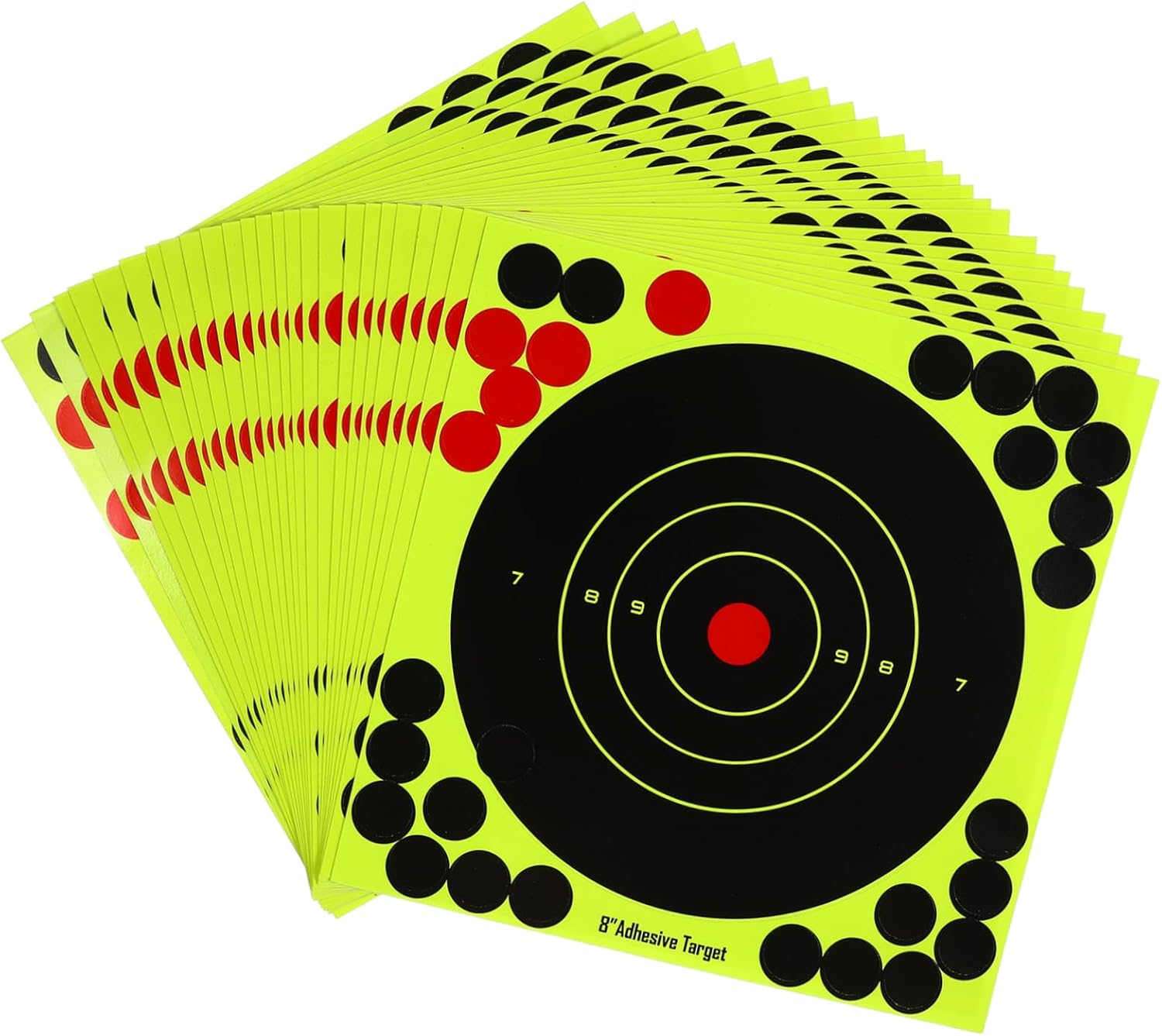 CORHAD 30 Pcs Gun Target Paper Shot Target Sticker Gel