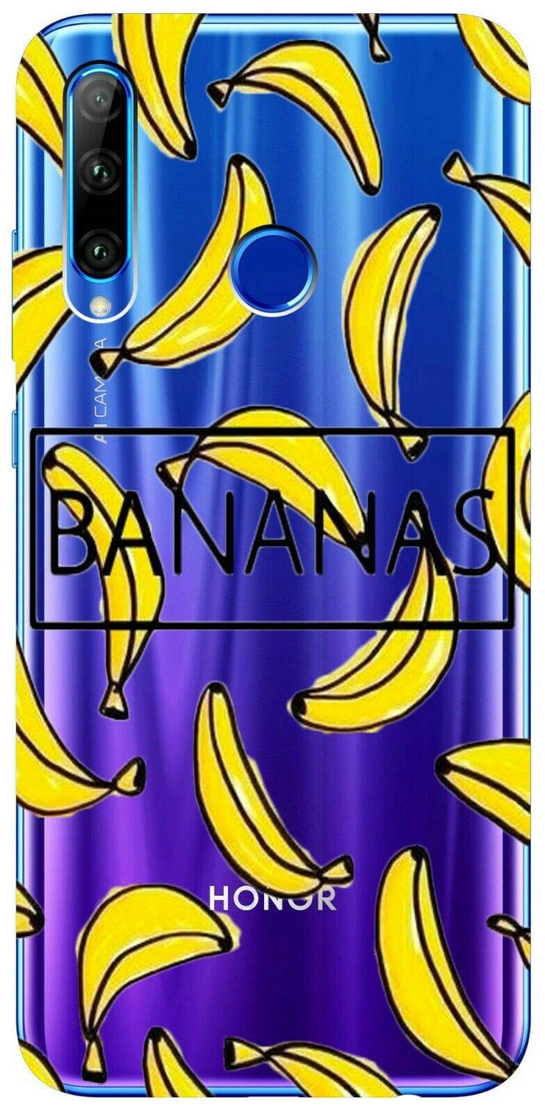 Mixroom - Cover Custodia Case In TPU Silicone Morbida Sfondo Trasparente Per Huawei P40 Lite Fantasia I Love You T409