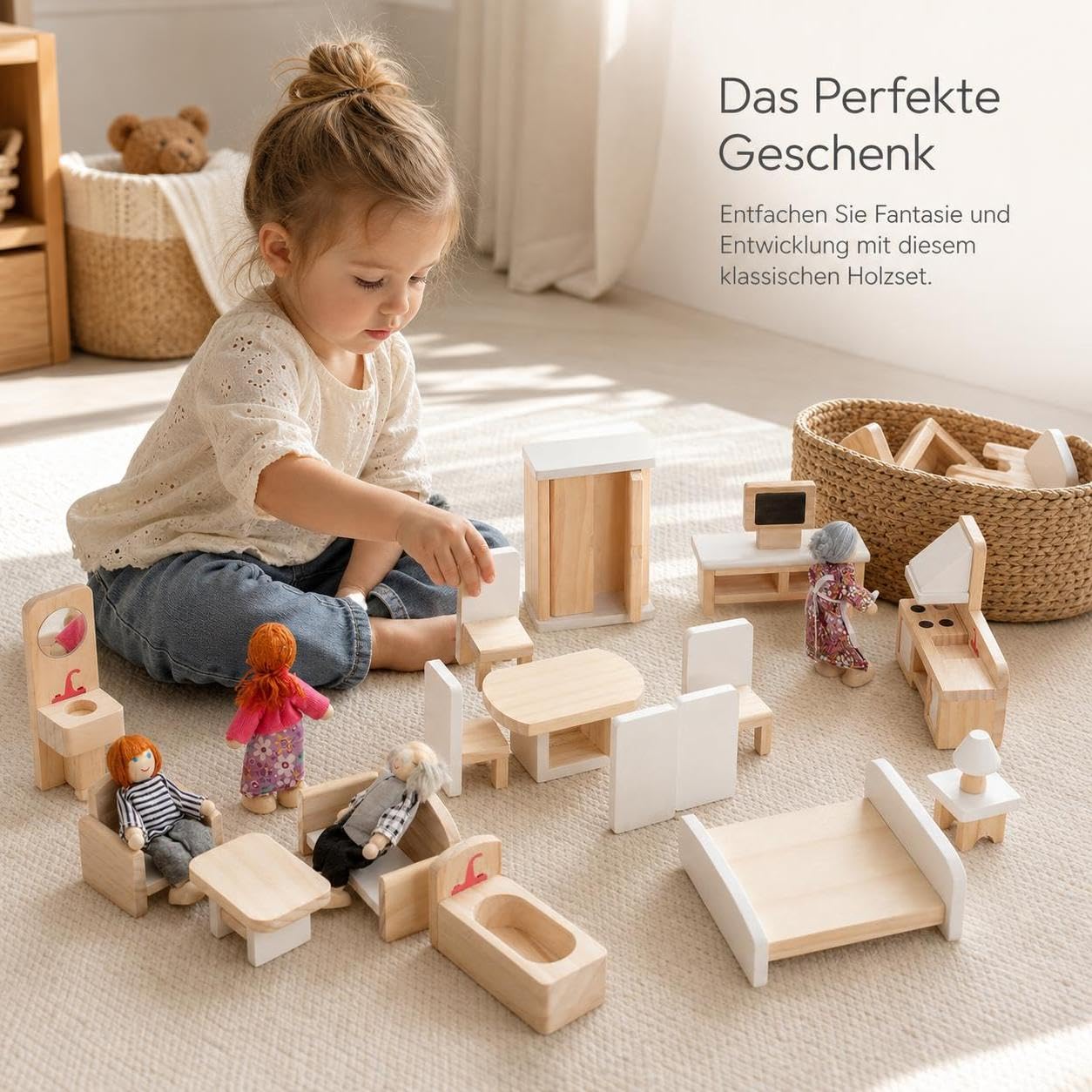 Puppenhausmöbel Set aus, WW-Möbel 1.7