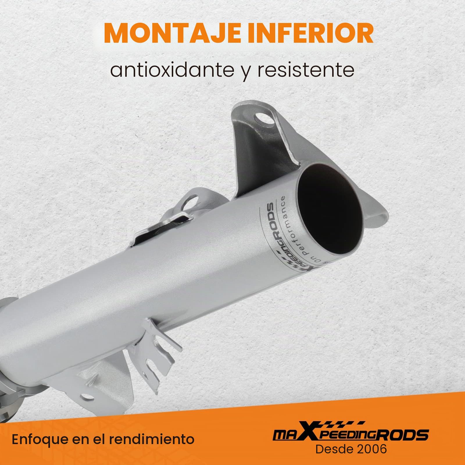 maXpeedingrods Amortiguadores de suspensión coilover regulables para E36 | para BMW 316i 318i 325i 328i Amortiguadores roscados, kit bajada coche