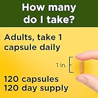 Vista 4 de Nature Made Cúrcuma 500 mg cápsulas, 60 unidades para soporte antioxidante† (el embalaje puede variar)