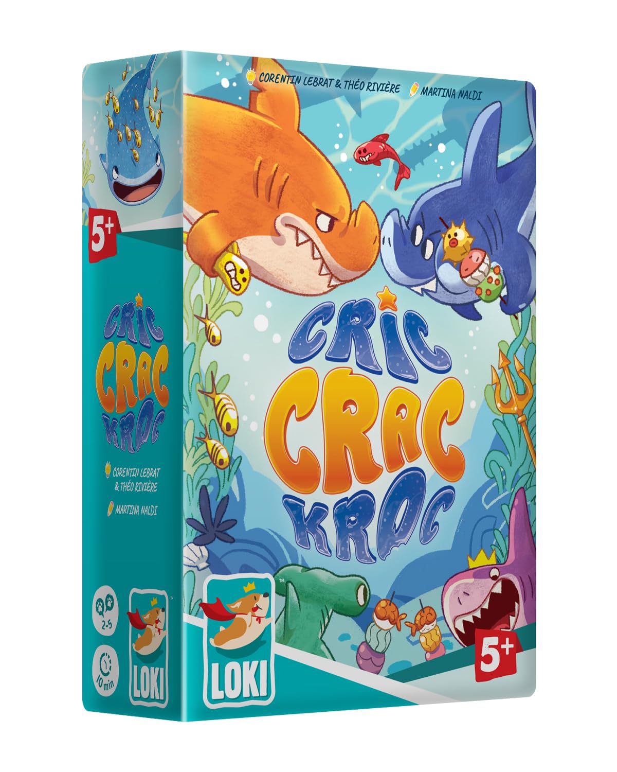 Loki | Cric Crac Kroc | Board Game | Ages 5+ | 2-5 Players | 10 Minutes Playing Time