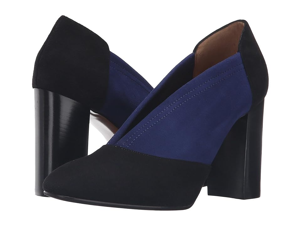 

Aquatalia Valeria (Black/Midnight Suede) Women's Shoes