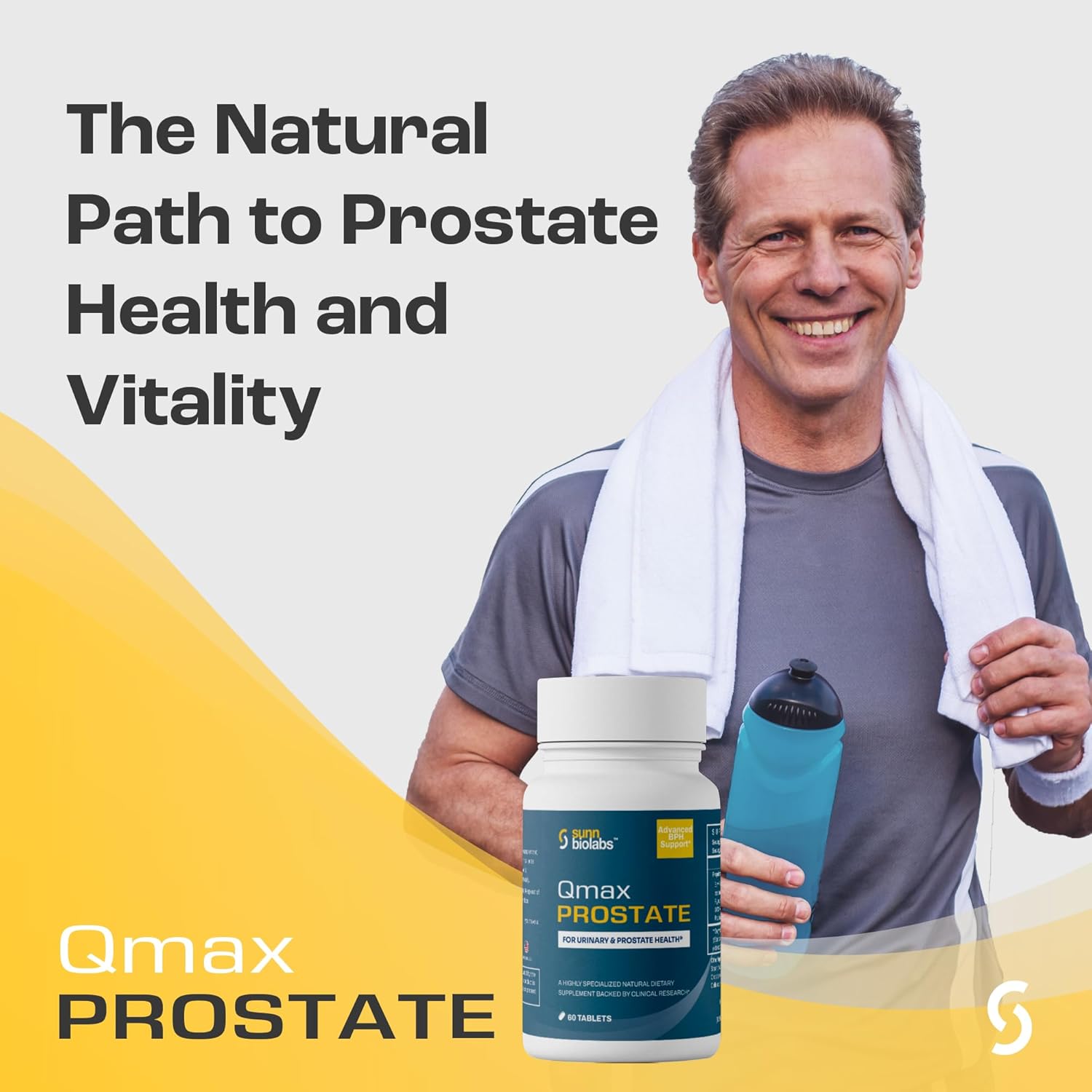 Qmax Prostate with Premium Saw Palmetto - Doctor Formulated Supplement for BPH, Enlarged Prostate, and Urinary Flow Support - Prostate Health for Men-Extra Strength (3)