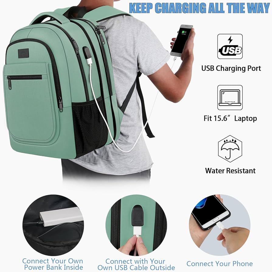Samsonite Backpack Mochila Para Portátil De Con USB