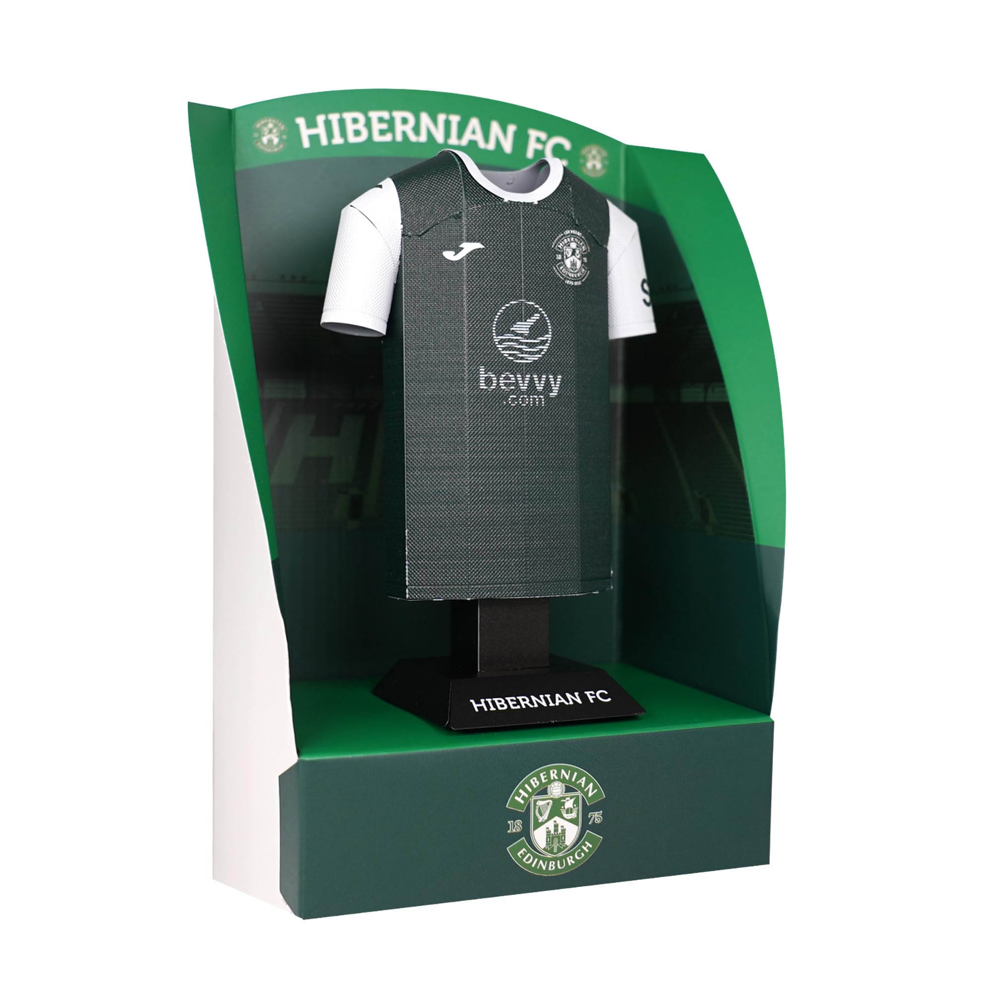 Hibernian FC 24/25 25/26 Home Away Third 15/16 Retro Metal Football Shirt - Image 3