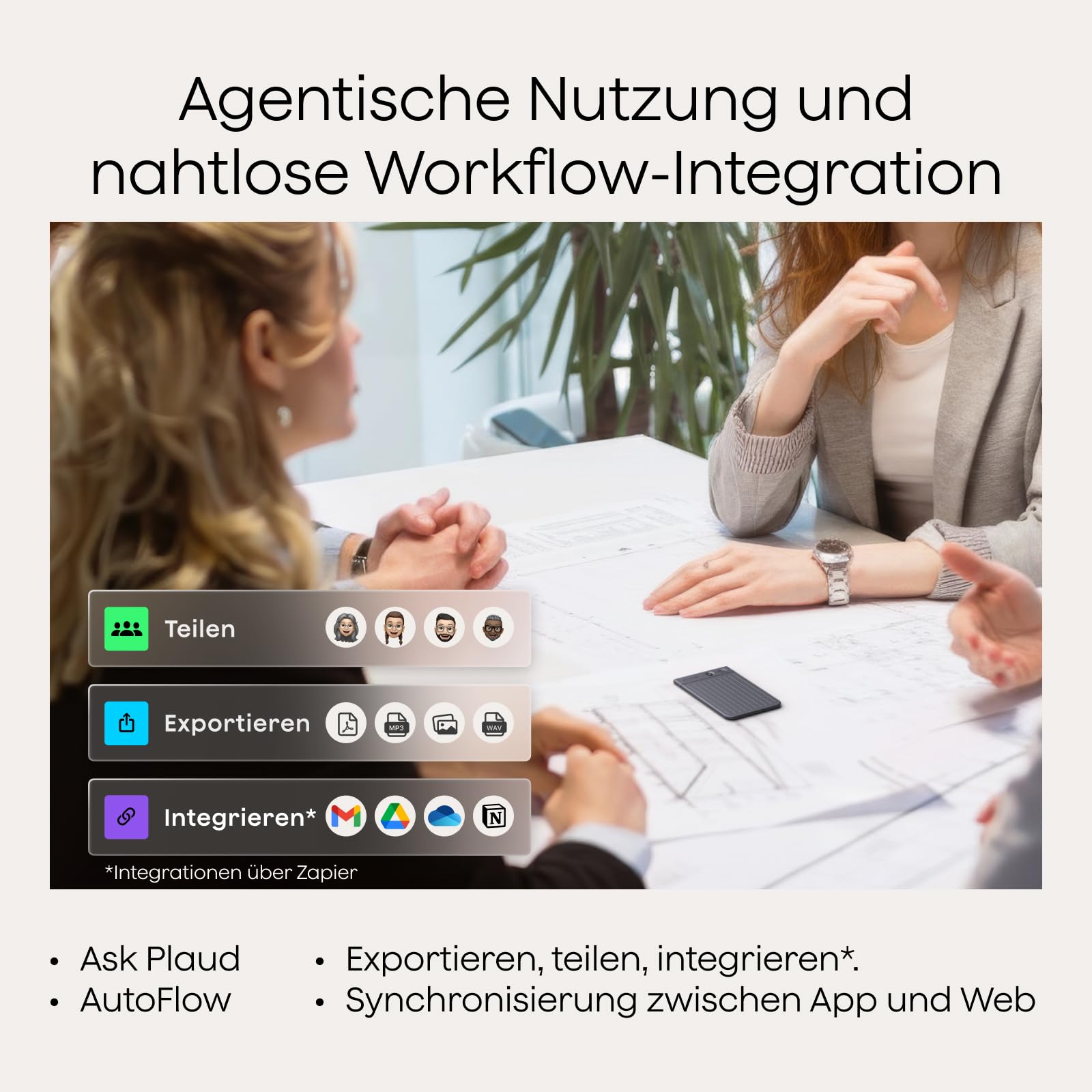 Plaud Note KI Digitales Diktiergerät mit Hülle - 64 GB Aufnahmegerät mit KI-Technologie zum Transkribieren und Zusammenfassen, Profis & Teams One-Touch-Aufnahme (Schwarze Note mit schwarzer Hülle)
