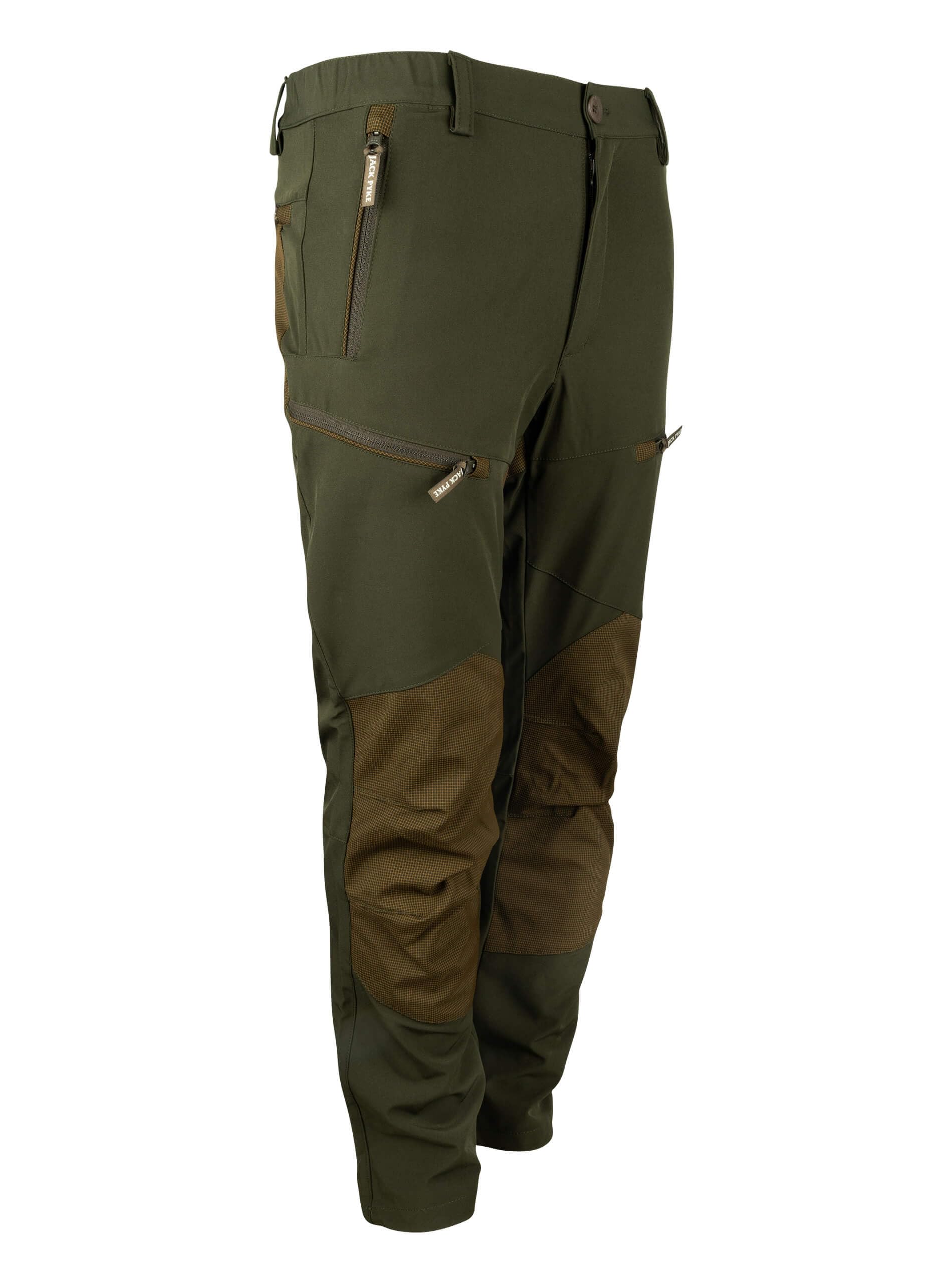 JACK PYKE Pantalones técnicos para mujer, color verde