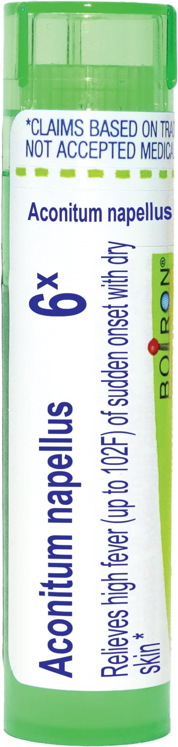 Aconitum Napellus 6X for High Fever of Sudden Onset with Dry Skin - 80 Pellets