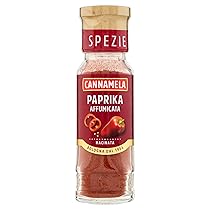 Cannamela, Linea Maxi Oro, Paprika Affumicata, Confezione da 50g, con Peperoni Rossi Essiccati per Dare un Tocco Lievemente Affumicato a Zuppe e Spezzatini
