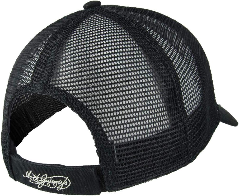Guinness Full Black Trucker Mesh Adjustable Signature Baseball Cap
