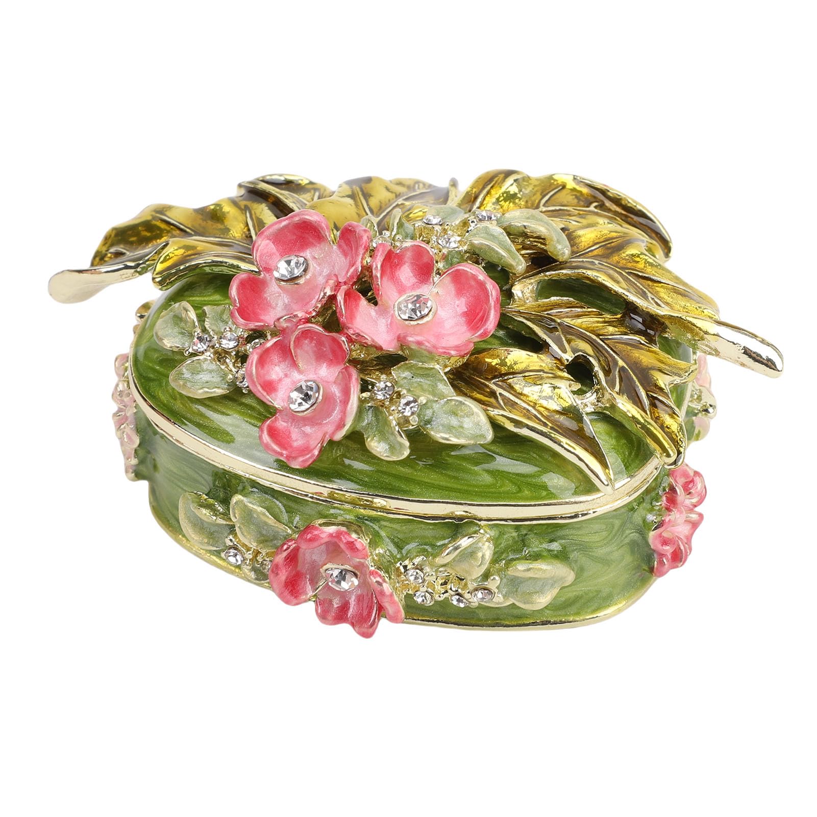 Boîte à bijoux vintage pour table de chevet et petits accessoires