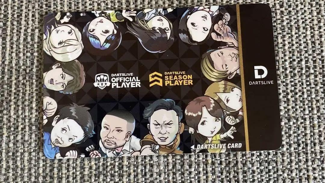 Amazon.co.jp: ダーツライブシーズンプレイヤーライブカード