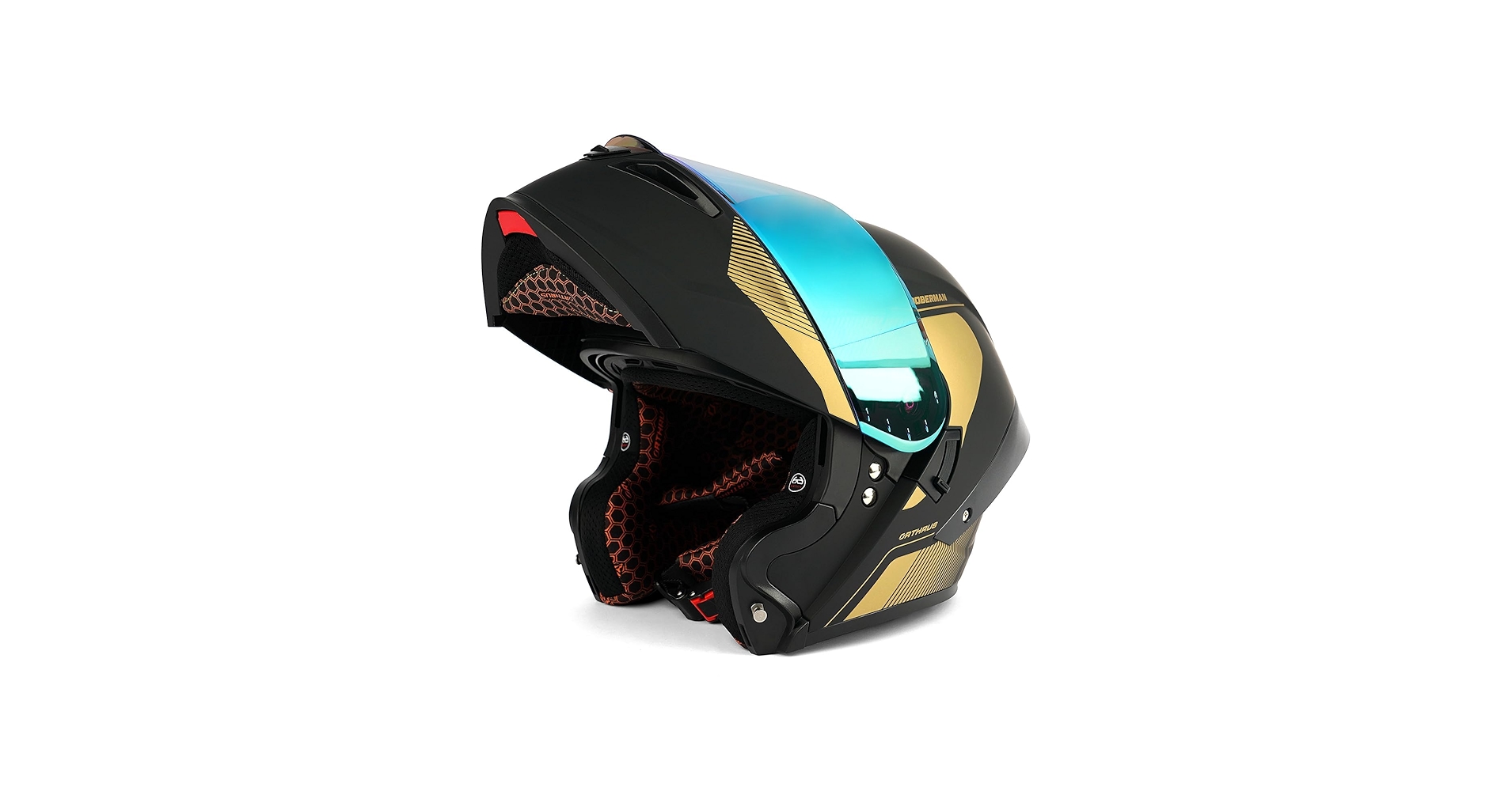 Amazon.com: Orthrus Modular LED Full Face Motorcycle Helmet