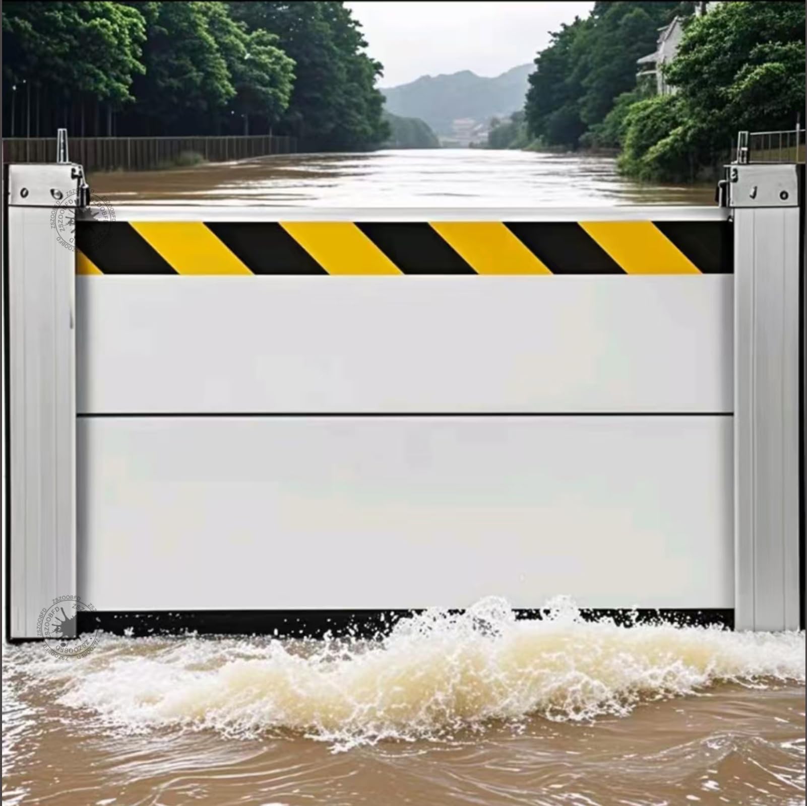 Generisch Hochwasserschutz Barriere Tur Hochwasserschutz Bei Türen Hochwasserschutz Barriere Aussen Aluminium Hochwasserschutz Barriere Geeignet für Unterführungen Fabrik Garageneinfah