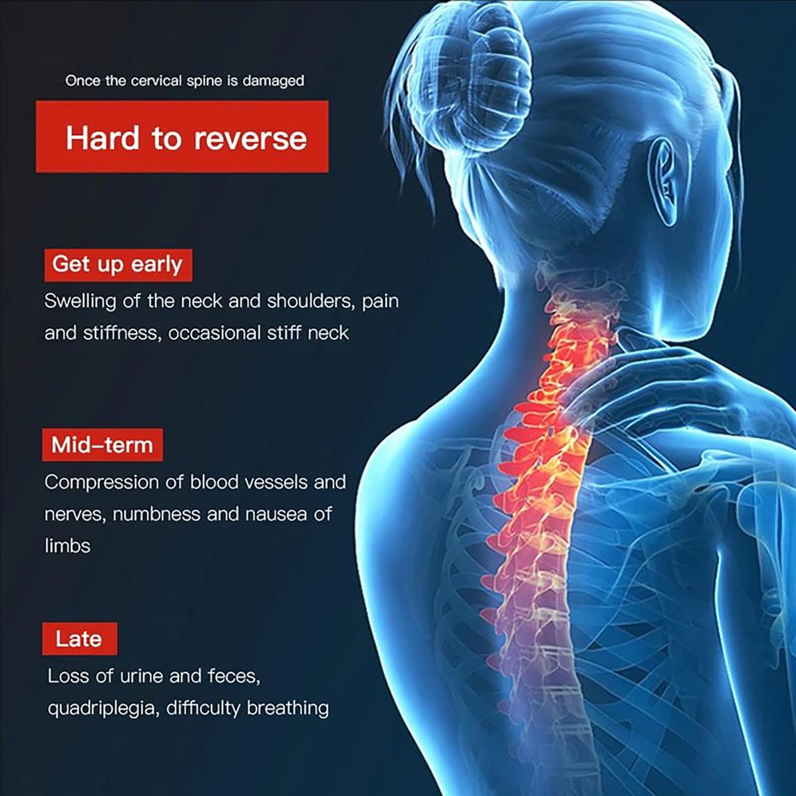 Dispositivo De Tracción Cervical,Inflado Manual,Inflado Manual,Regulable En Altura,Adecuado Para El Dolor De Cuello,Estiramiento Espinal