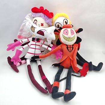 【新品！】ハズビンホテル　ぬいぐるみ　アラスター　エンジェルダスト　ナムコ限定 ハズビン・ホテルへようこそ ぬいぐるみ｜商品情報