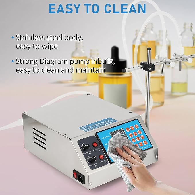 Llenadora Automática de Líquidos Digital Rango 1-135 fl oz D miniatura 7