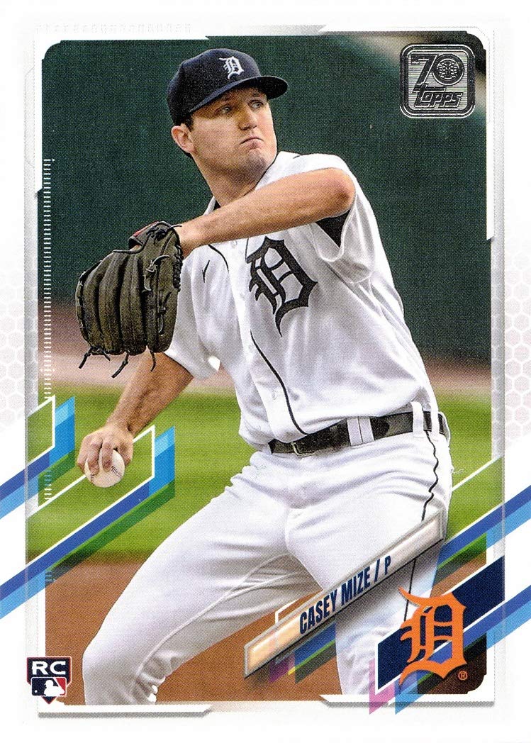 Amazon.com: 2021 Topps Baseball #321 Casey Mize Rookie Card