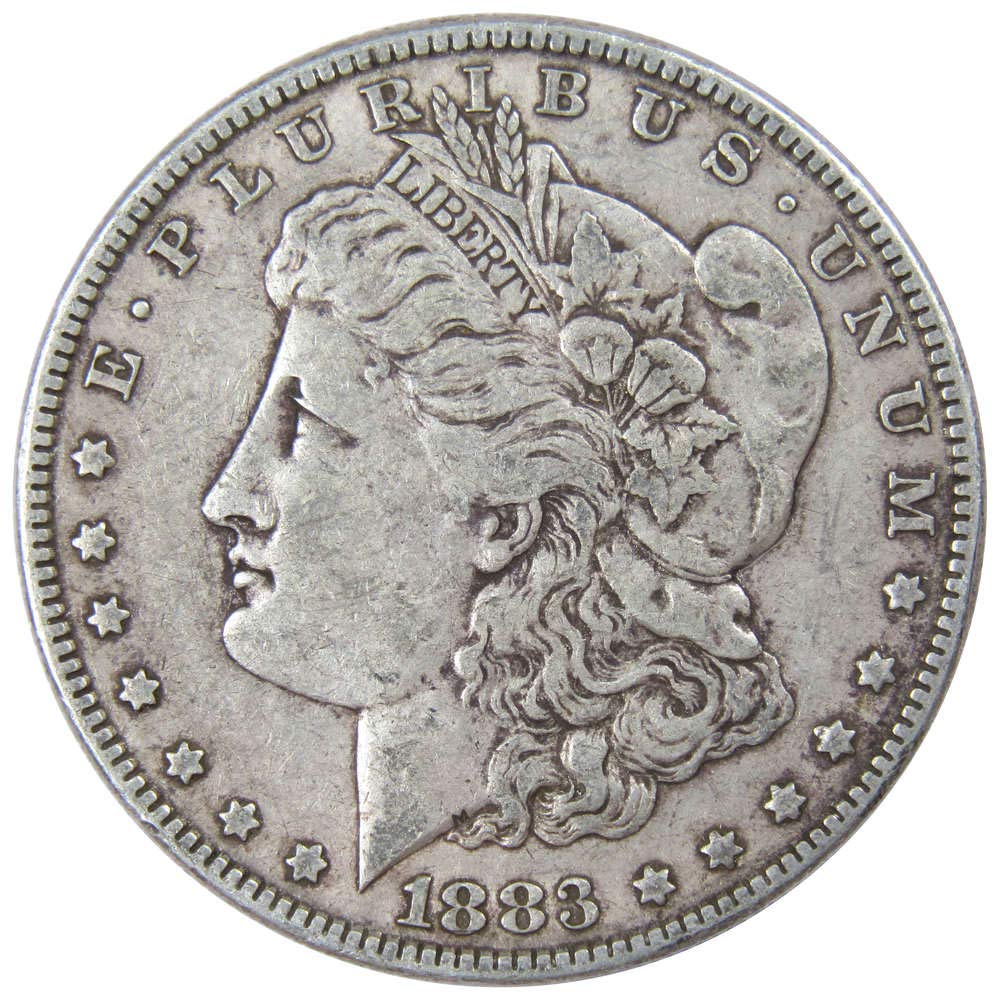 1883 Morgan Dollar モルガンダラー 1883 Morgan Dollar VF Very Fine 90% Silver $1 US Coin Collectible