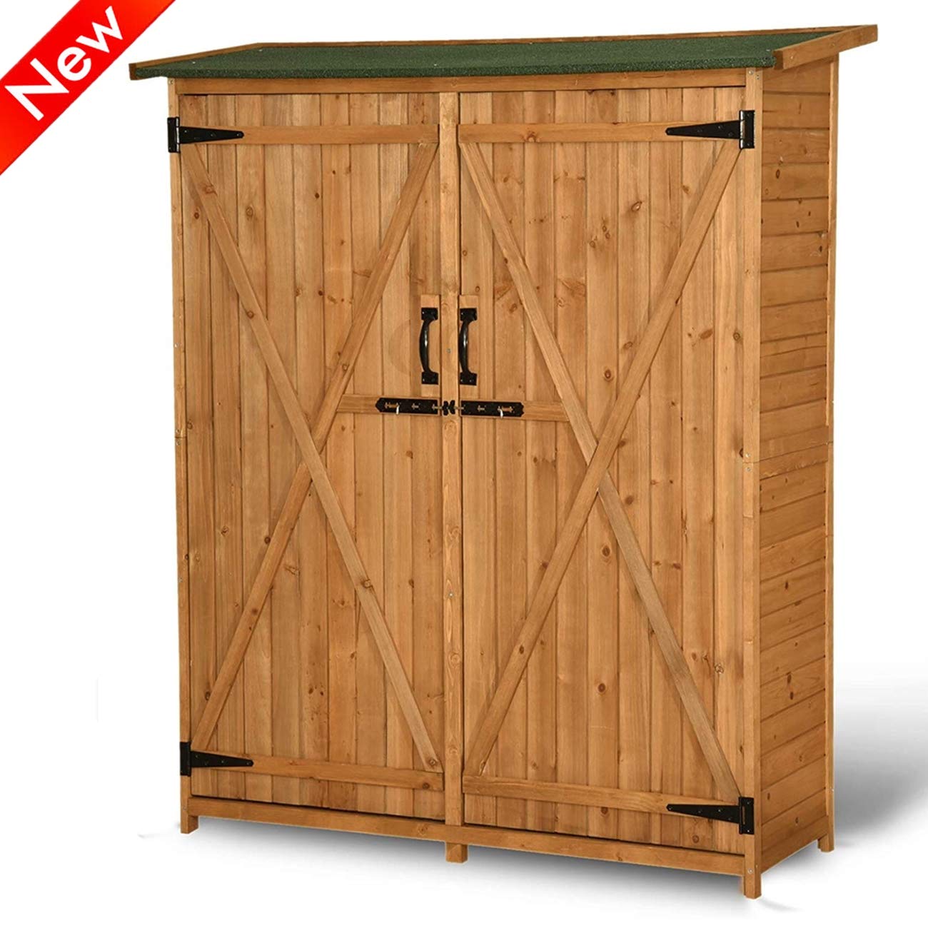 KETER Manor 6x8 Foot Large Resin Outdoor Shed with Floor