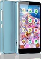 Luoran M4S Kids MP3 Player: Spotify Kids, Parental Controls, Audible, Amazon Music, 4" IPS Screen, Bluetooth, Up to 512GB Blue