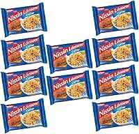 Miojo Lámen Macarrão Instantâneo Carne Kit com 10 Unidades