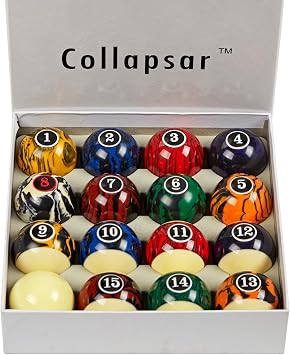 Collapsar Pool Balls Billiard Set 2-1/4 Billiard Balls