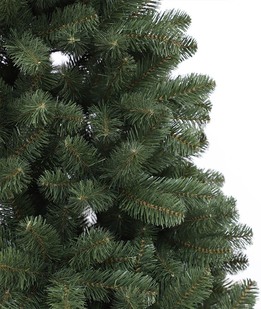 Albero di natale Pino 150 180 210 230 270 CM SUPER FOLTO REALISTICO VERDE NATALE (240CM)