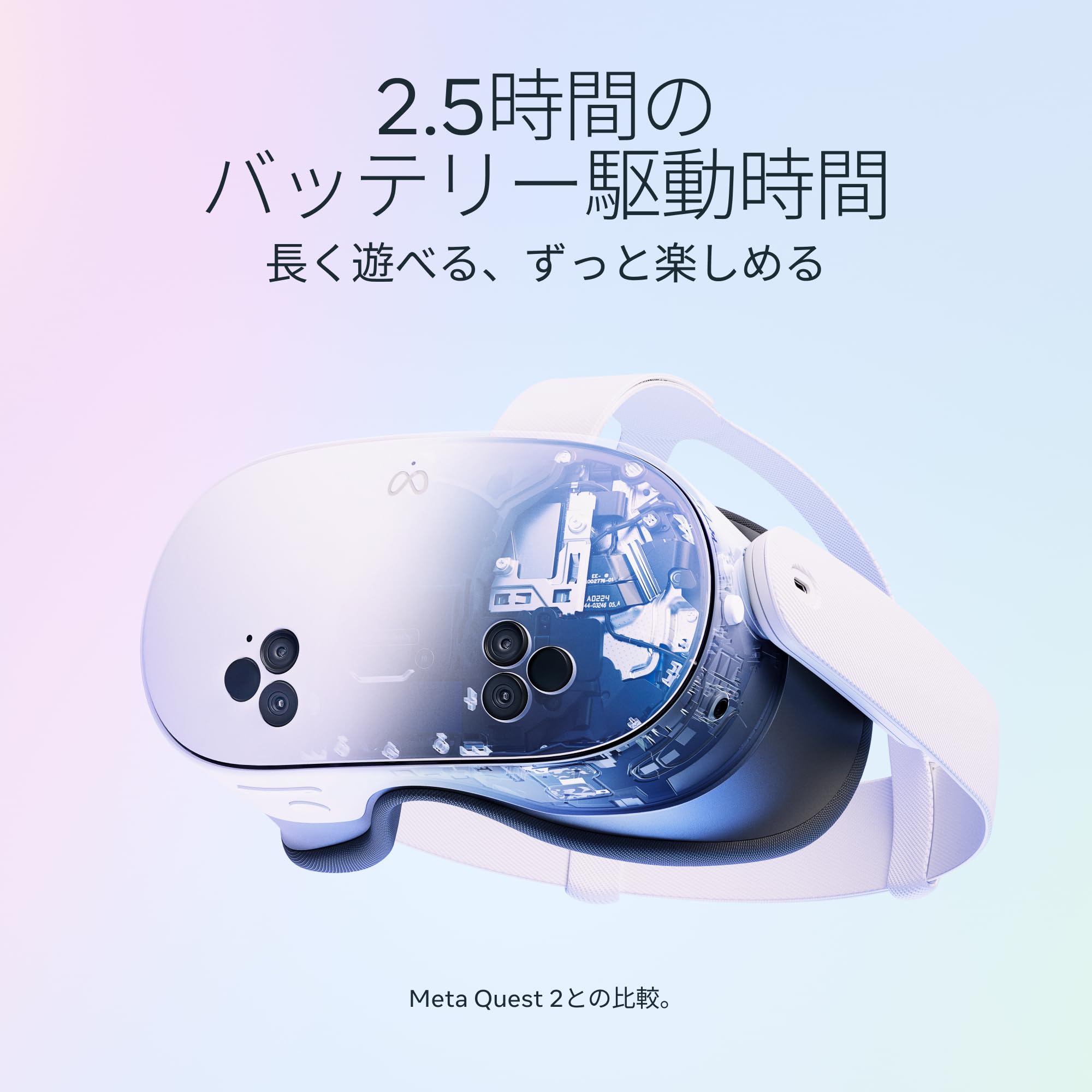 Meta Quest 3S 128GB VRヘッドセット