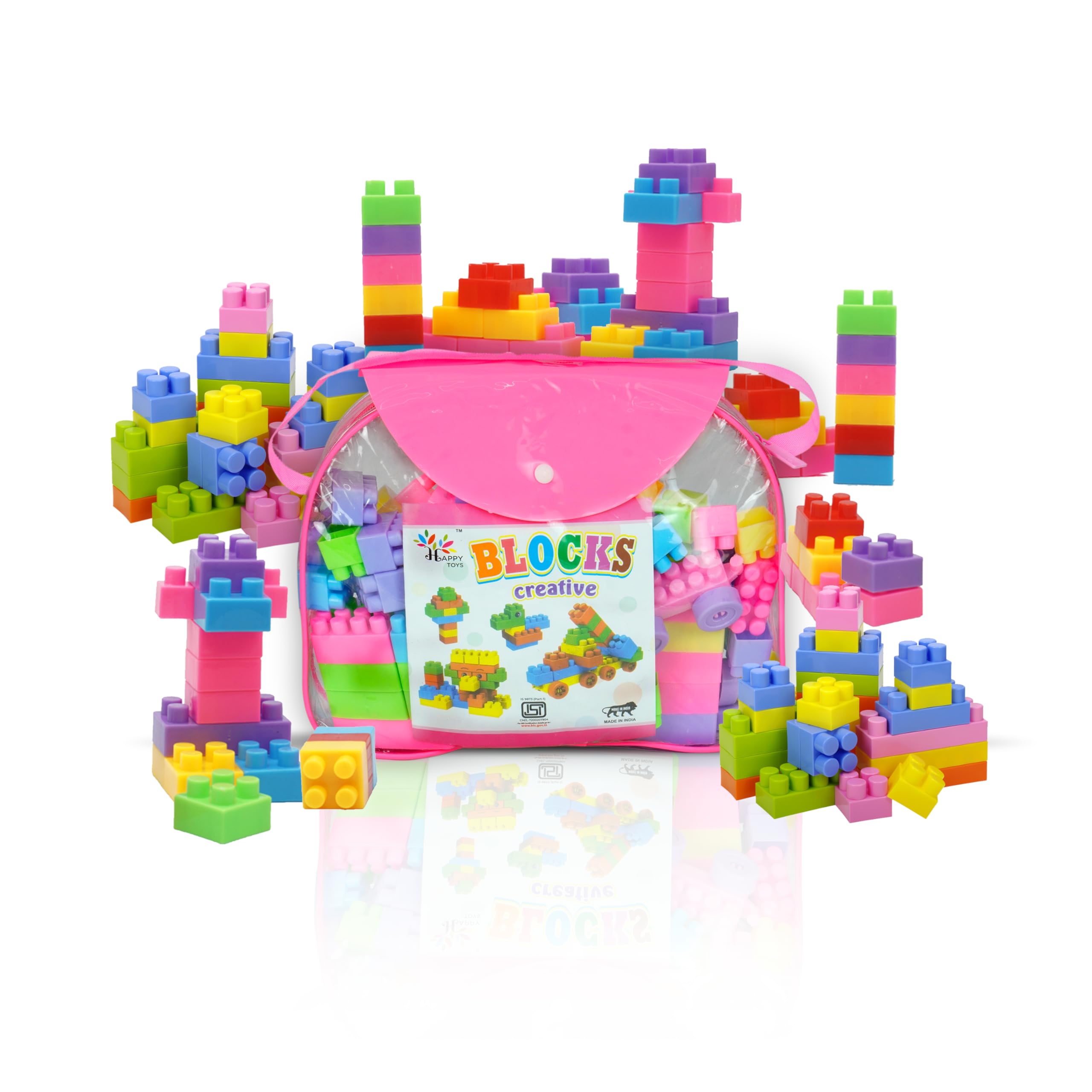 Storite Building Blocks Toys for Kids Educational and Learning Puzzle Games for Kids Girls & Boys Preschool Children -106 Pcs Bag - Multicolour (B0CYQ811DN) Amazon Price History, Amazon Price Tracker