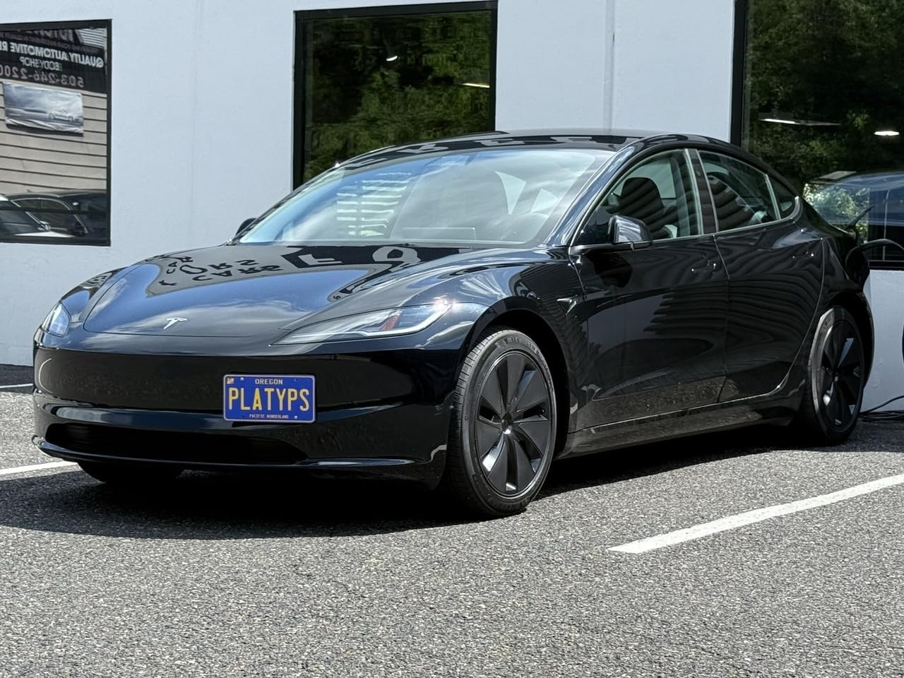 CravenSpeed Platypus License Plate Mount Compatible with Tesla Model 3 Highland (2024-2026) | No Drilling | Easy Install | Made of Stainless Steel & Aluminum | Made in USA