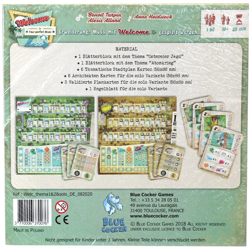 Blue Cocker Games BCG00003 Welcome To Adult 2 Easter Eggs Hunting/Nuclear War/Solo Version - Image 2