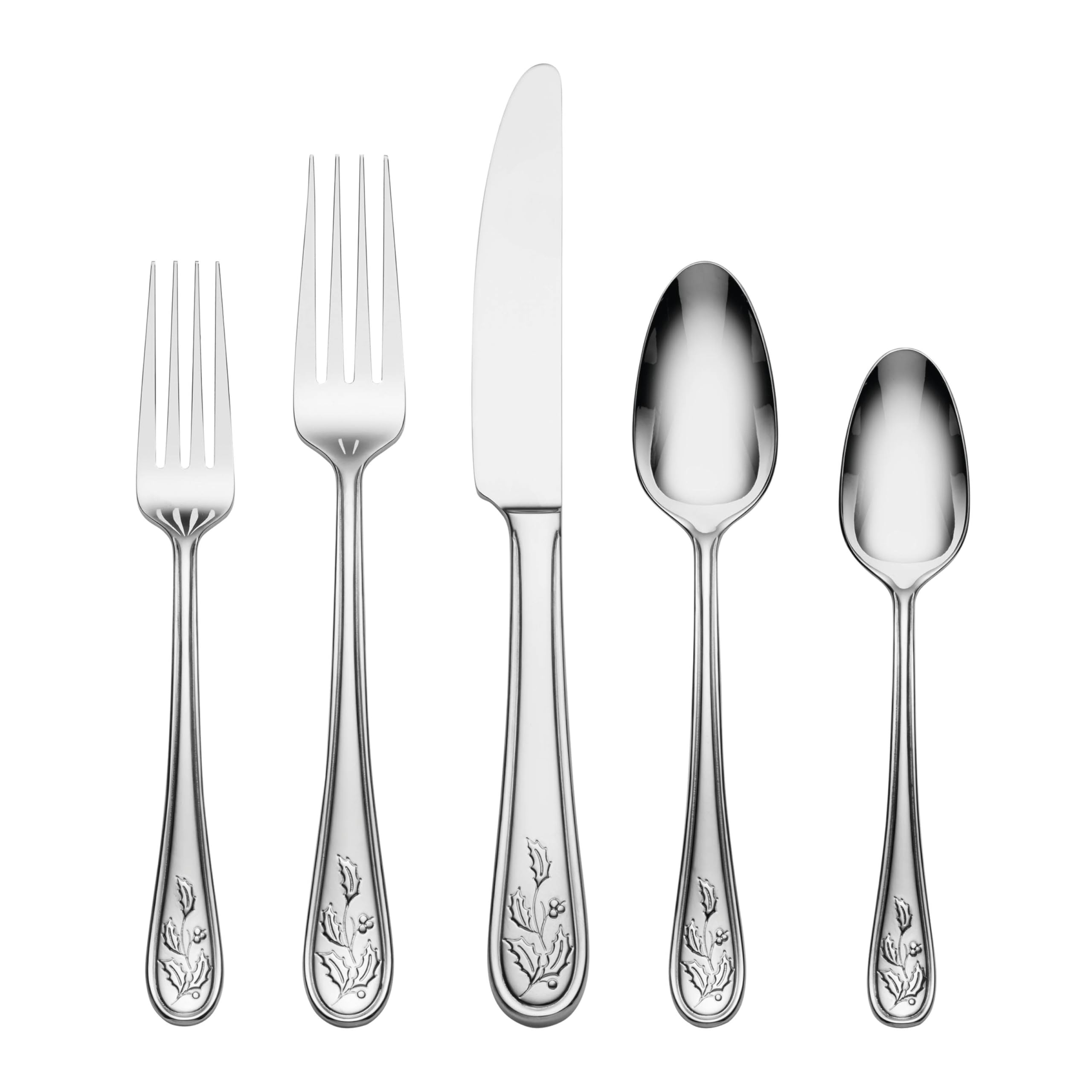 Amazon.com: Lenox 896753 Holiday 65-Piece Flatware Set