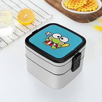 Amazon | けろけろけろっぴ 弁当箱 ランチボックス 二段 抗菌 お
