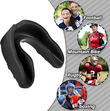 Frienda Adult Mouth Guards for Sports with Case