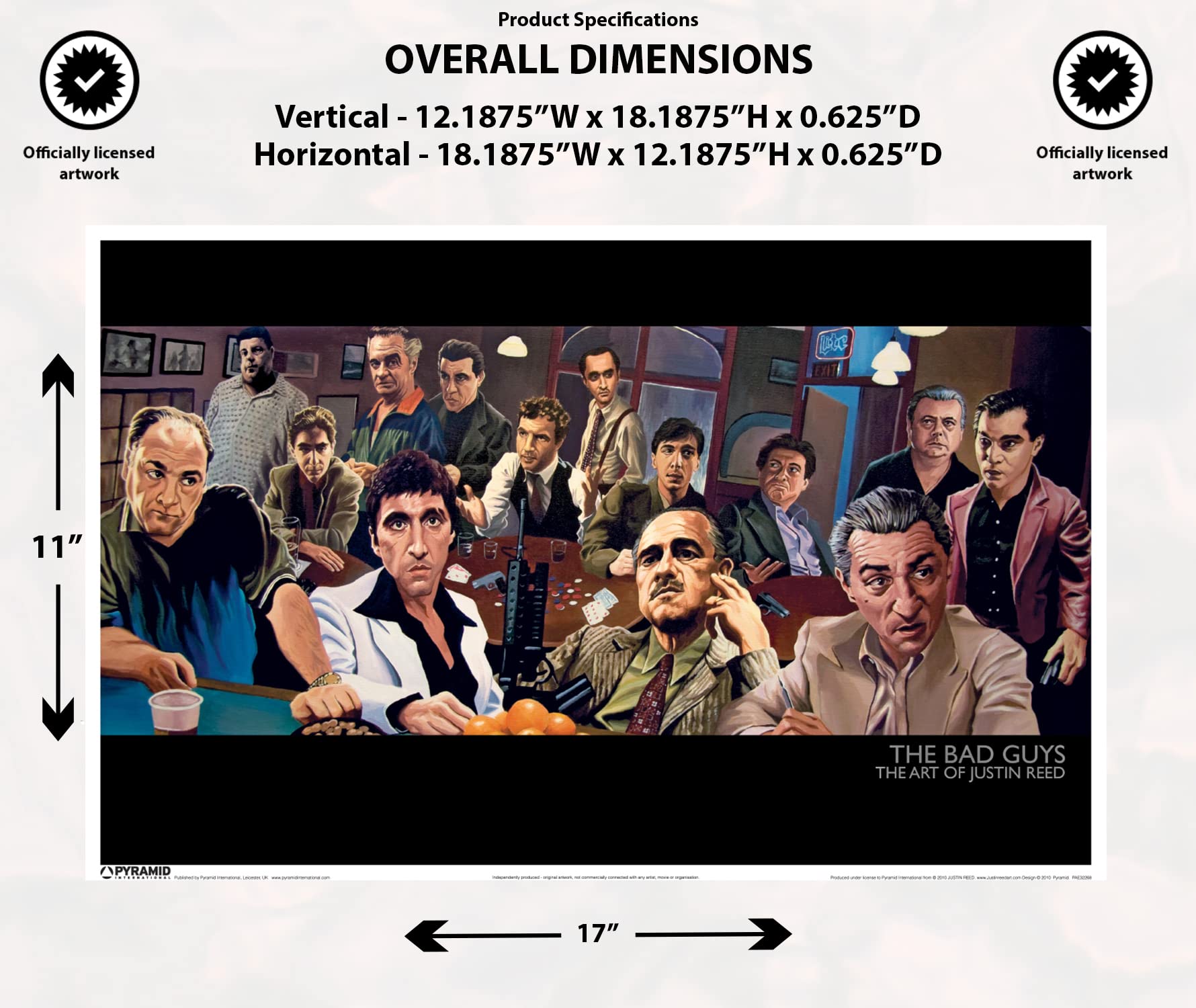 Amazon.com: Pyramid America The Bad Guys Poster - The Art of 