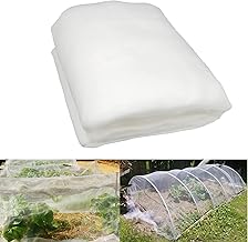 LINSOCLE Filet Anti Insecte 3m x 10m, Filets pour Jardin, Filet Anti Insecte Potager, Maille Fine Anti-Insecte en Maille pour la Protection des Plantes, Fleurs, Légumes et Fruits