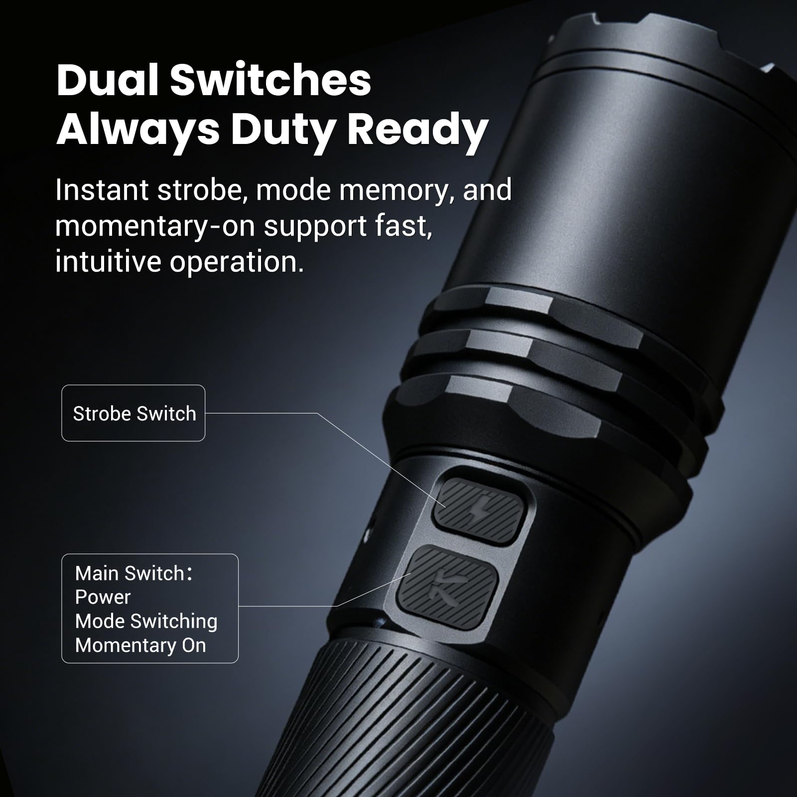 klarus EP10 PRO EDC-Taschenlampe, 1100 Lumen, 480 m, USB-C-aufladbar, Magnetfuß, IPX6 wasserdicht, Stroboskop- und Speicherfunktion, ideal für Camping, Wandern, Notfälle und Auto