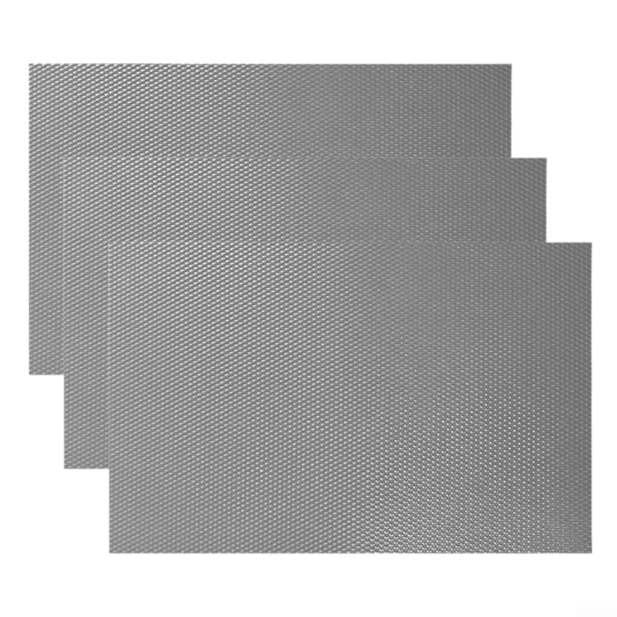 Tappetino Antiscivolo Cucina 45x130cm per trasparente Tappetino(Gray)